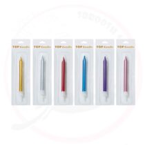 شمع تکی کوتاه متالیک کد 836