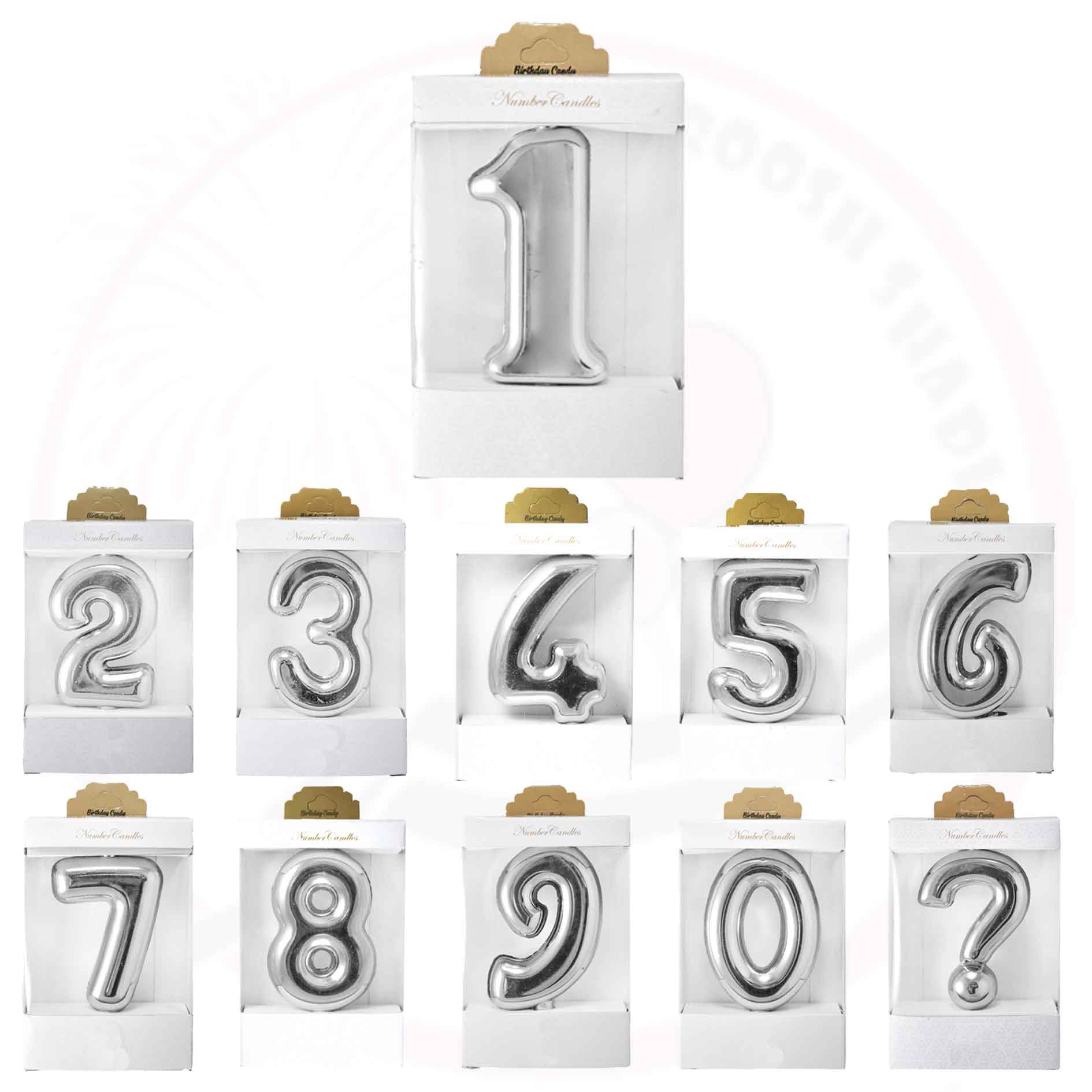 شمع عددی 3بعدی بزرگ