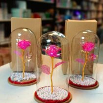 گل رز داخل شیشه