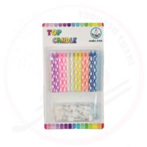 شمع 24تایی پایه دار لوزی کد 440