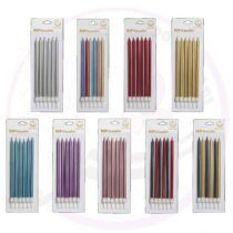 شمع 6تایی بلند متالیک کد 930